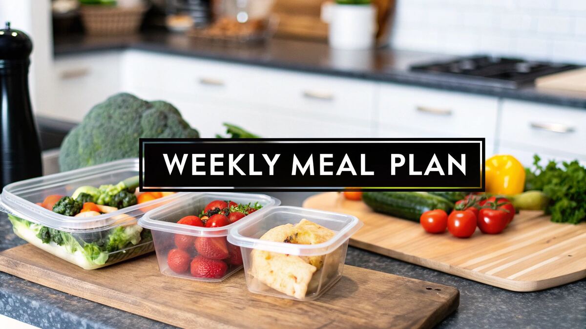weekly meal plan