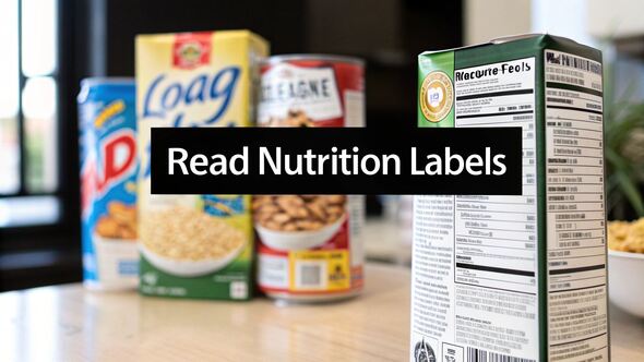 how to read nutrition labels