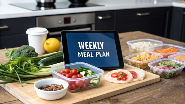 weekly meal plans for healthy eating