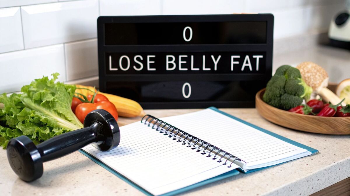 how to lose belly fat fast
