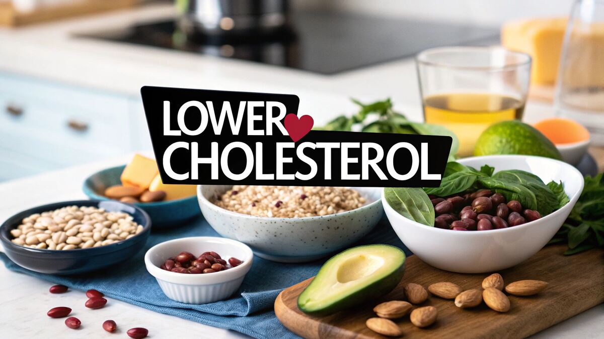 lower cholesterol 