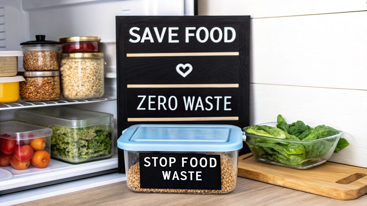 how to reduce food waste at home