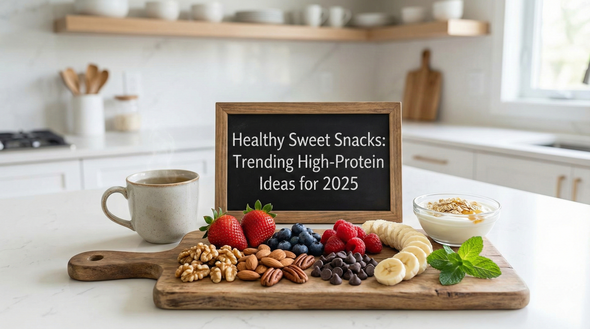 healthy sweet snacks trending high protein ideas