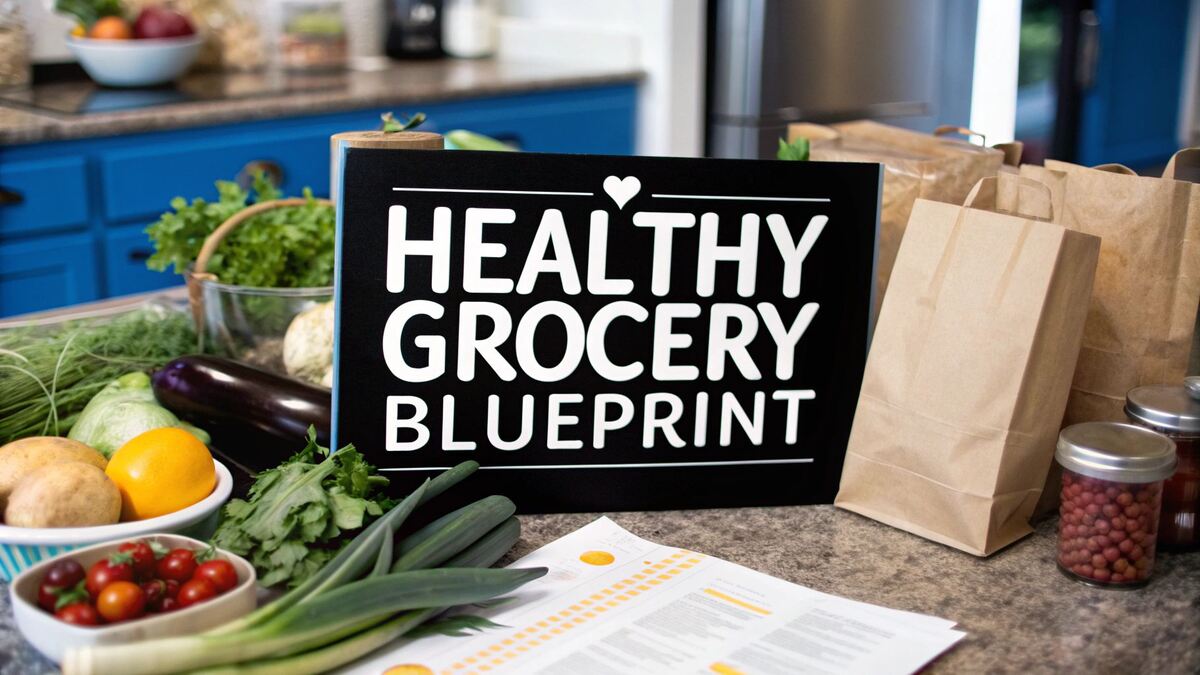 grocery list healthy