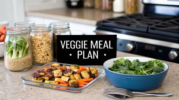 vegetarian weekly meal plan